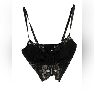 Elegant Black Lace corset